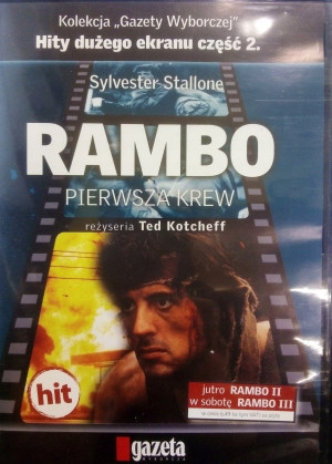 RAMBO PIERWSZA KREW SYLVESTER STALLONE DVD