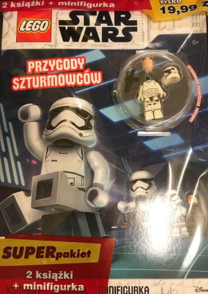 STAR WARS PRZYGODY SZTURMOWCÓW + MINIFIGURKA