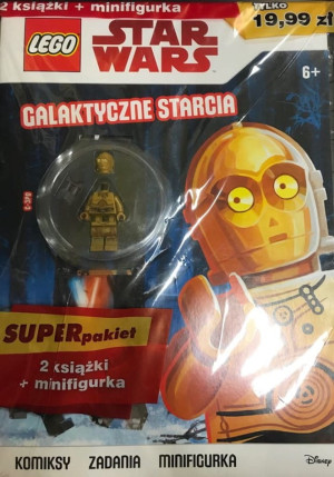 GALAKTYCZNE STARCIA + MINIFIGURKA C-3PO LEGO STAR WARS