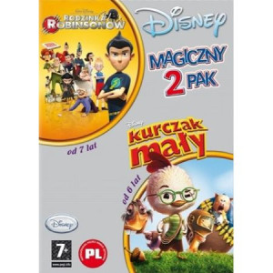 RODZINKA ROBINSONÓW KURCZAK MAŁY MAGICZNY 2 PAK DVD