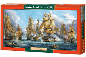 PUZZLE 4000 ELEMENTÓW BITWA MORSKA CASTORLAND