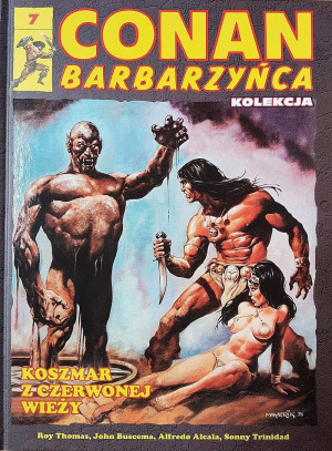 CONAN BARBARZYŃCA KOSZMAR Z CZERWONEJ WIEŻY