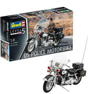 MODEL MOTORU US POLICE 1:8 DO SKLEJANIA