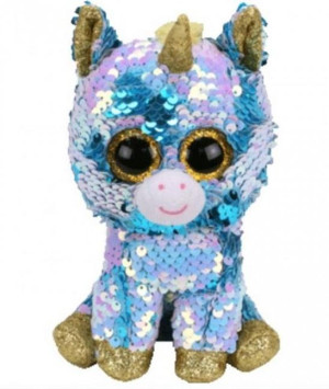 TY BEANIE BOOS CEKINOWY JEDNOROŻEC 42 CM