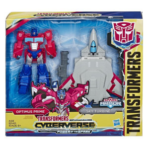 FIGURKA TRANSFORMERS CYBERVERSE SPARK ARMOR. OPTIMUS PRIME