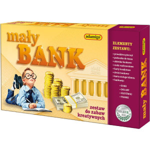GRA MAŁY BANK ZESTAW DO ZABAW KREATYWNYCH DLA DZIECI
