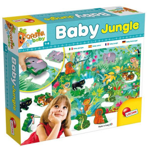 PUZZLE MAXI 12 ELEMENTÓW BABY DŻUNGLA