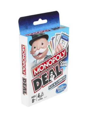 GRA KARCIANA MONOPOLY DEAL EKONOMICZNA TOWARZYSKA
