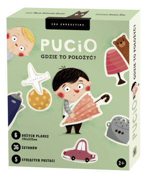 GRA EDUKACYJNA PUCIO GDZIE TO POŁOŻYĆ DLA DZIECI