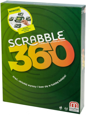 GRA SCRABBLE 360 LITERY SŁOWNA NA PUNKTY