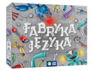 GRA PLANSZOWA FABRYKA JĘZYKA EDUKACYJNA LOGOPEDIA