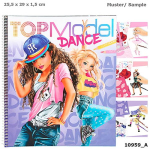 ZESTAW KREATYWNY DANCE TOP MODEL 10959A