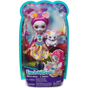 ENCHANTIMALS FNH22 MAYLA MOUSE + FONDUE