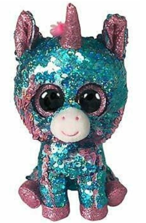 TY BEANIE BOOS CEKINOWY NIEBIESKO-RÓŻOWY JEDNOROŻEC