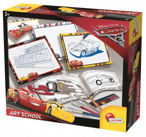 CARS 3 ART SCHOOL ZMYWALNE KOLOROWANKI