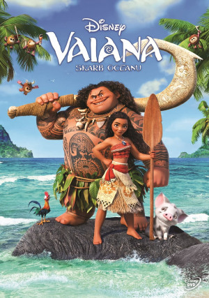 VAIANA SKARB OCEANU DVD