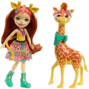ENCHANTIMALS FKY72 GILLIAN GIRAFFE + PAWL