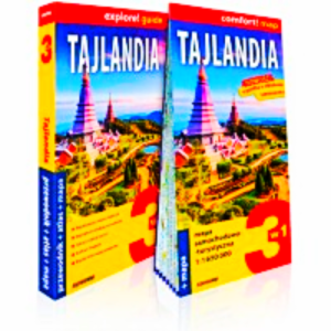 TAJLANDIA X 3 PRZEWODNIK ATLAS MAPA 1:1650000 BANGKOK