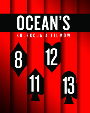 OCEAN'S PAKIET 4 FILMÓW BLU-RAY