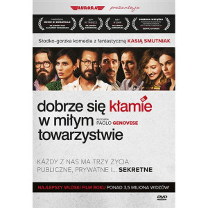 DOBRZE SIĘ KŁAMIE W MIŁYM TOWARZYSTWIE DVD