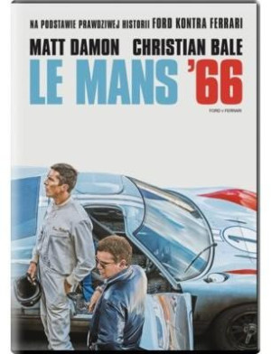 LE MANS 66 DVD MATT DAMON CHRISTIAN BALE