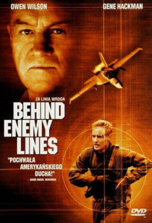 ZA LINIĄ WROGA DVD HACKMAN OWEN WILSON