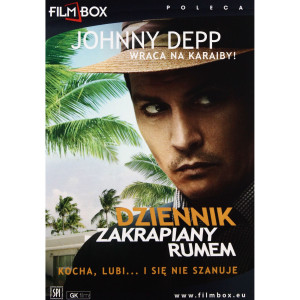 DZIENNIK ZAKRAPIANY RUMEM DVD DEEP HEARD JENKINS