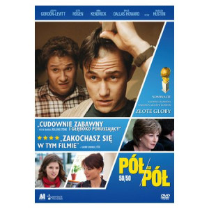 PÓŁ NA PÓŁ DVD HALL HUSTON FREWER ROGEN
