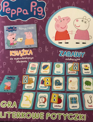 PEPPA PIG ŚWINKA PEPPA ZABAWY GRY EDUKACJA