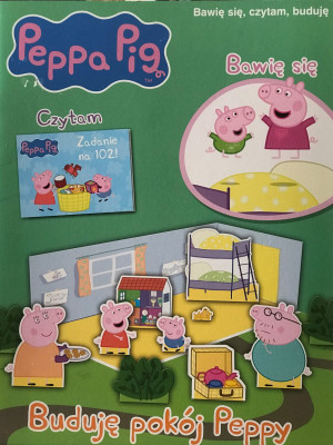 PEPPA PIG ŚWINKA PEPPA BUDUJĘ POKÓJ PEPPY