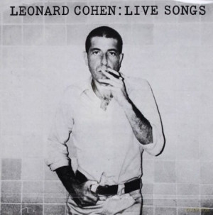 LEONARD COHEN LIVE SONGS CD