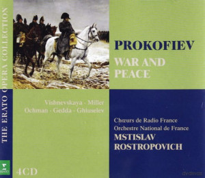 MSTISLAV ROSTOPOVICH CD ONF MILLER PROKOFIEV WAR AND PACE