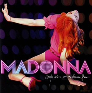 MADONNA CONFESSIONS ON A DANCE FLOOR CD HUNG UP