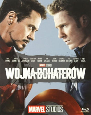 KAPITAN AMERYKA WOJNA BOHATERÓW BLU RAY
