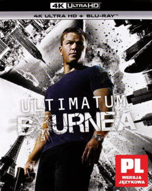 ULTIMATUM BOURNEA BLU RAY 4K UHD GREENGRASS