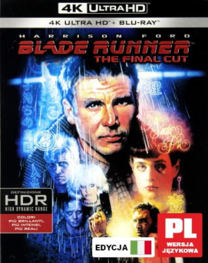 ŁOWCA ANDROIDÓW BLADE RUNNER BLU RAY 4K UHD