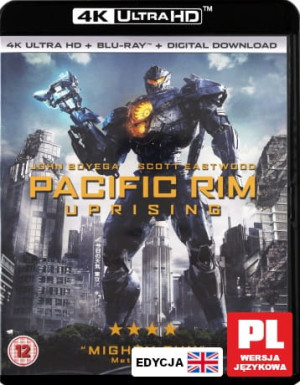 PACIFIC RIM REBELIA BLU-RAY 4K UHD GORMAN STAMBERG