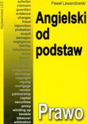 ANGIELSKI OD PODSTAW PRAWO PWAEŁ LEWANDOWSKI