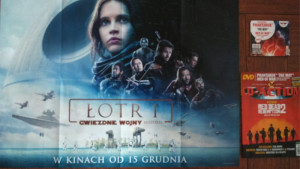 GWIEZDNE WOJNY ŁOTR 1 PLAKAT 82X59 CM + CD ACTION