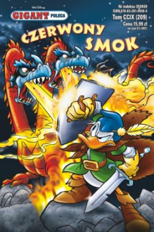 CZERWONY SMOK GIGANT 209 KOMIKS NOWY