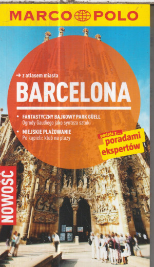 BARCELONA PRZEWODNIK Z ATLASEM DROGOWYM MARCO POLO