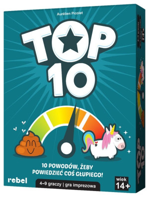 GRA KARCIANA TOP 10 REBEL ZABAWA KREATYWNOSC