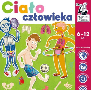 KAPITAN NAUKA GRA PLANSZOWA CIALO CZLOWIEKA