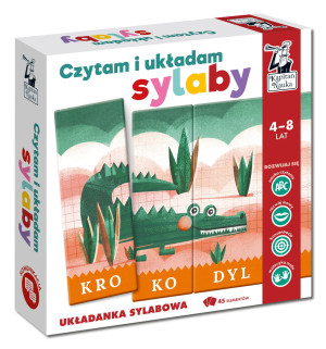 CZYTAM I UKLADAM SYLABY UKLADANKA SYLABOWA