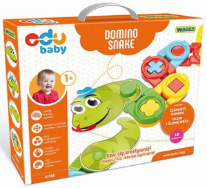 GRA EDUKACYJNA DOMINO SNAKE KOORDYNACJA WZROK