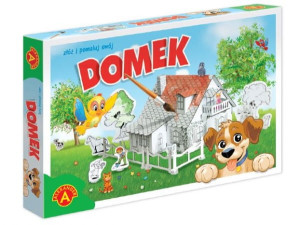 DOMEK DO MALOWANIA Z PIESKIEM NAKLEJKI KREATYWNE