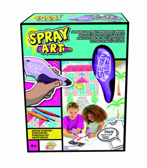 SPRAY ART ZESTAW STARTOWY ZABAWA DZIECKO