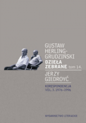 DZIEŁA ZEBRANETOM 14 GUSTAW GRUDZIŃSKI