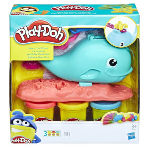CIASTOLINA WIELORYB PLAY DOH FOREMKI NOŻYCZKI