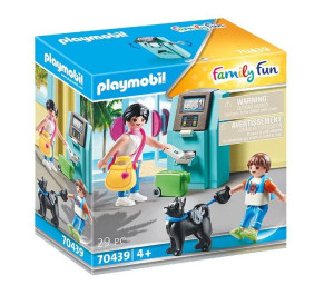 PLAYMOBIL FAMILY FUN 70439 URLOPOWICZE PRZY BANKOMACIE